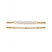 Pearl beaded bracelet