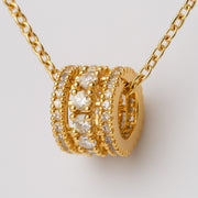 Oria Necklace (short, chic, golden-inspired, unique)