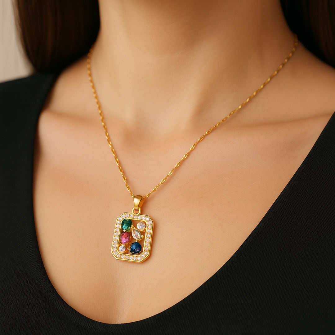 Floria Necklace (inspired by colourful blooms)