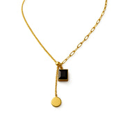 Noir Drop Necklace / Midnight Glow Necklace