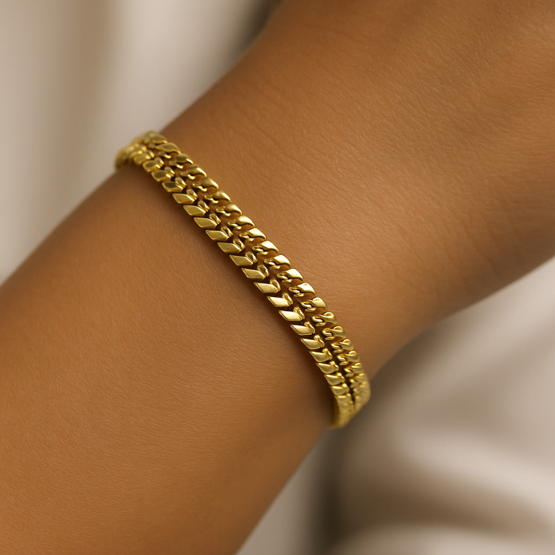Herringbone Chain Bracelet