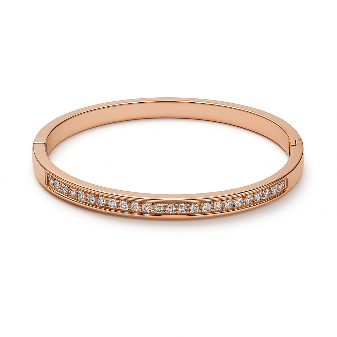 Rose Pavé Bangle