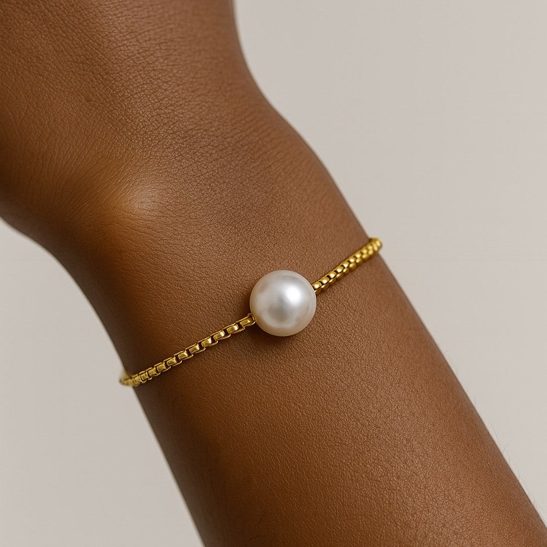 One Pearl Bracelet