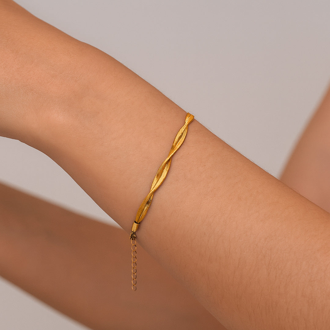 Twisted Herringbone Bracelet