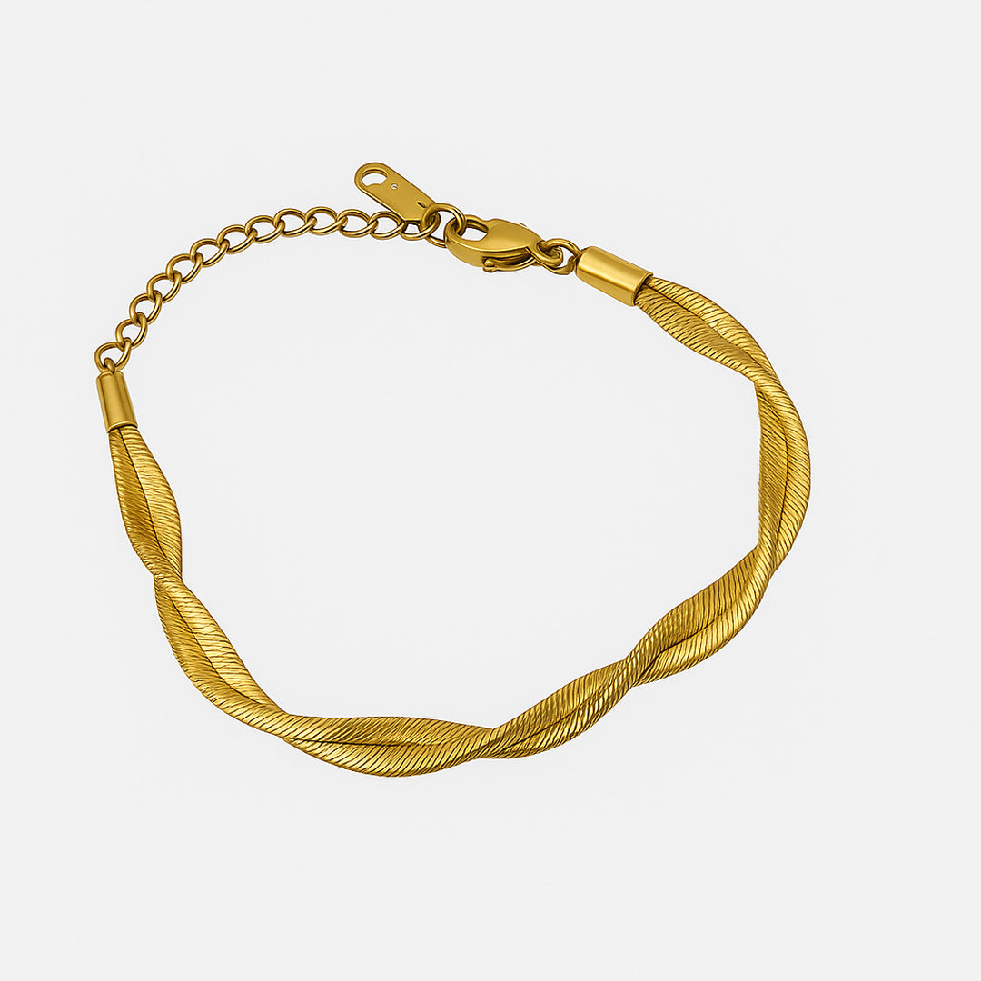 Twisted Herringbone Bracelet