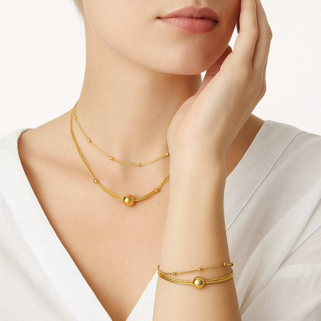 Golden Layer Bracelet