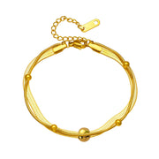 Golden Layer Bracelet