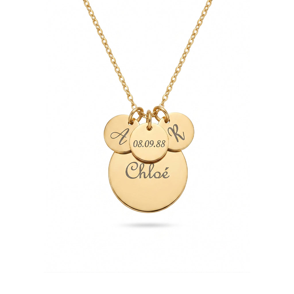 Family Engraved Necklace