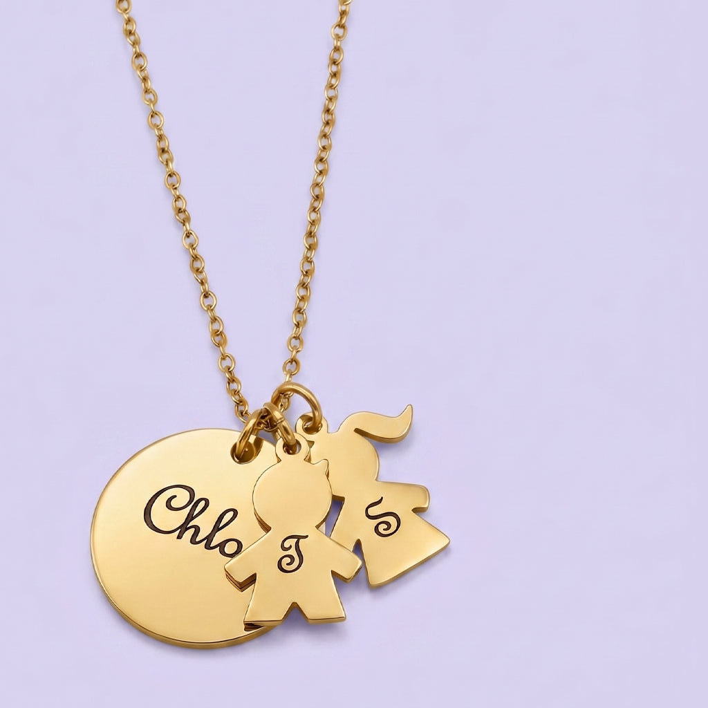 Family Charms Necklace