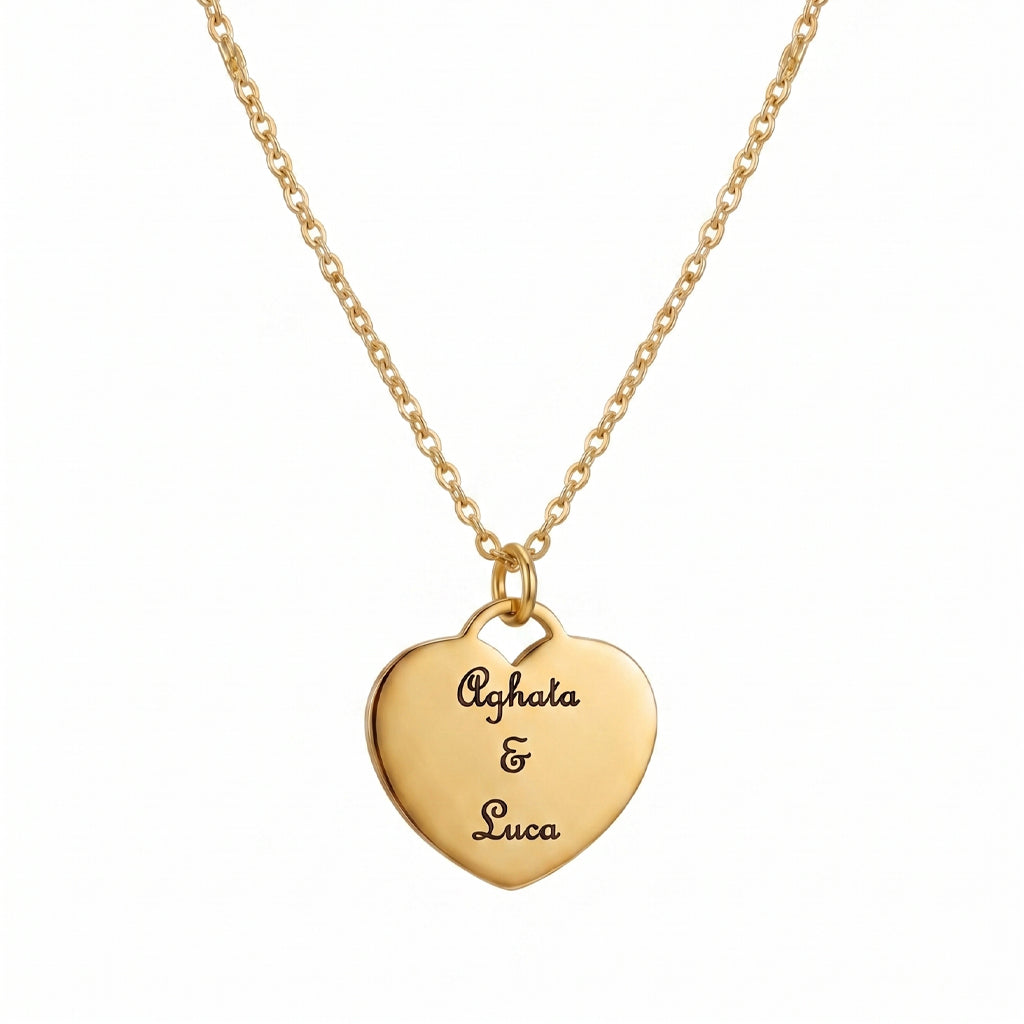 Gold Heart Necklace