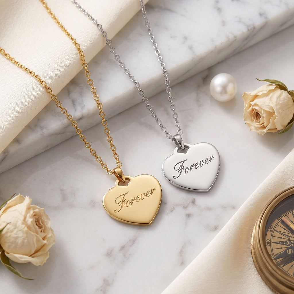 Gold Heart Necklace