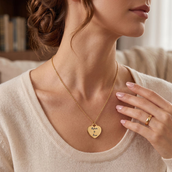 Gold Heart Necklace