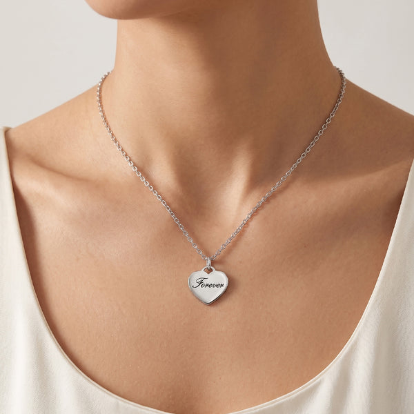 Silver Heart Necklace